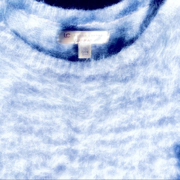 Rare Find! So Soft and Fun Baby Blue Sweater - Picture 7 of 7